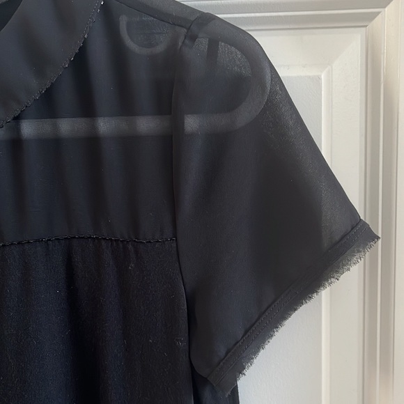 RW&Co. Black Blouse - Picture 5 of 6